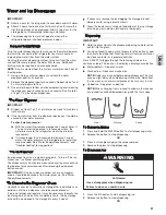 Preview for 21 page of Maytag MFT2778EEZ01 Use & Care Manual