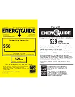 Preview for 1 page of Maytag MFT2976AEB Energy Manual