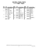 Предварительный просмотр 6 страницы Maytag MFW9700SB0 Parts List