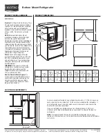 Preview for 1 page of Maytag MFX2570AE Series Product Dimensions