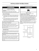 Preview for 3 page of Maytag MFX2570AEB0 User Instructions