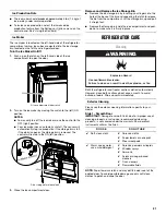 Preview for 21 page of Maytag MFX2876DRM User Instructions