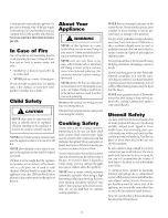 Preview for 3 page of Maytag MGC4436BDC - 36in Gas Cooktops User Manual