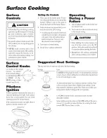 Preview for 5 page of Maytag MGC4436BDC - 36in Gas Cooktops User Manual