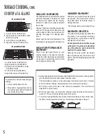 Предварительный просмотр 6 страницы Maytag MGC5430BDB User Manual