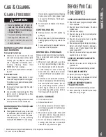 Предварительный просмотр 7 страницы Maytag MGC5430BDB User Manual