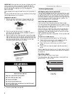 Предварительный просмотр 8 страницы Maytag MGC7430W Installation Instructions Manual