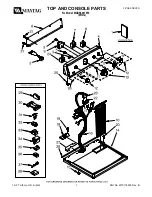 Предварительный просмотр 1 страницы Maytag MGD5800TW0 Parts List