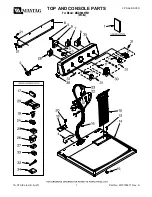 Предварительный просмотр 1 страницы Maytag MGD5800TW1 Parts List