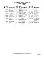 Предварительный просмотр 2 страницы Maytag MGD5800TW1 Parts List