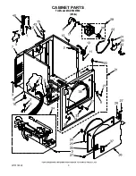 Предварительный просмотр 3 страницы Maytag MGD5830TW0 Parts List