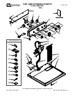 Maytag MGD5830TW1 Parts List предпросмотр