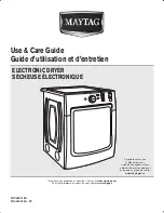 Preview for 1 page of Maytag MGD6000AG Use And Care Manual