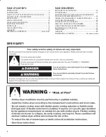 Preview for 2 page of Maytag MGD6000AG Use And Care Manual