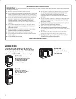 Preview for 4 page of Maytag MGD6000AG Use And Care Manual