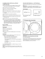 Предварительный просмотр 15 страницы Maytag MGD6000XG2 Installation Instructions Manual