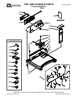 Предварительный просмотр 1 страницы Maytag MGD6300TQ0 Parts List