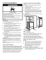 Предварительный просмотр 5 страницы Maytag MGD7230HC0 Installation And Care Instructions