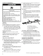 Предварительный просмотр 8 страницы Maytag MGD7230HC0 Installation And Care Instructions