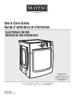 Maytag MGD8000AW Use & Care Manual предпросмотр