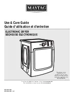 Maytag MGD8100DC Use & Care Manual предпросмотр