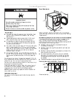 Preview for 6 page of Maytag MGD9700SQ - 27" Gas Dryer Use And Care Manual