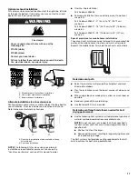 Preview for 11 page of Maytag MGD9700SQ - 27" Gas Dryer Use And Care Manual