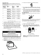 Preview for 12 page of Maytag MGD9700SQ - 27" Gas Dryer Use And Care Manual