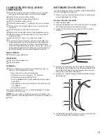 Preview for 15 page of Maytag MGDB700BW Instructions Manual