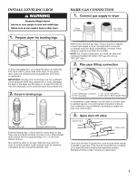 Предварительный просмотр 9 страницы Maytag MGDB700BW0 Installation Instructions Manual