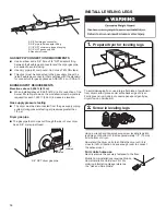 Предварительный просмотр 10 страницы Maytag MGDB755DW Installation Instructions Manual