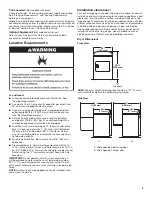 Preview for 5 page of Maytag MGDB766FW Installation Instructions Manual