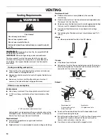 Preview for 10 page of Maytag MGDB800VU - Bravos Steam Gas Dryer Installation Instructions Manual