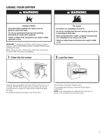 Preview for 7 page of Maytag MGDC215EW0 Use And Care Manual