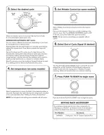 Preview for 8 page of Maytag MGDC215EW0 Use And Care Manual