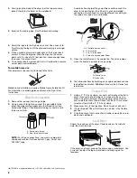 Предварительный просмотр 8 страницы Maytag MGDC400VW - Centennial 29" Gas Dryer Installation Instructions Manual