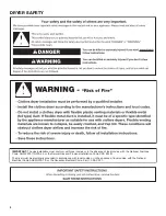 Preview for 2 page of Maytag MGDC465HW Use And Care Manual