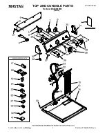 Maytag MGDC500VW - 7.0 Cu Ft Parts Manual предпросмотр