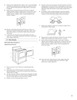 Предварительный просмотр 13 страницы Maytag MGDC700VJ0 Installation Instructions Manual