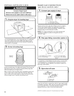 Предварительный просмотр 10 страницы Maytag MGDE201YW0 Installation Instructions Manual