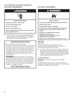 Preview for 8 page of Maytag MGDE201YW1 Installation Instructions Manual