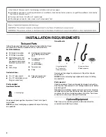 Предварительный просмотр 4 страницы Maytag MGDE400XW Installation Instructions Manual