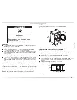 Preview for 6 page of Maytag MGDE500VP - Performance Series Front Load Steam Gas Dryer Use And Care Manual