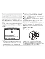 Preview for 34 page of Maytag MGDE500VP - Performance Series Front Load Steam Gas Dryer Use And Care Manual