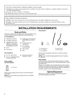 Предварительный просмотр 4 страницы Maytag MGDE500VW3 Installation Instructions Manual