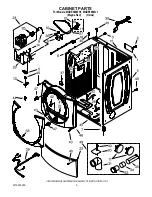 Предварительный просмотр 3 страницы Maytag MGDE500WJ1 Parts List