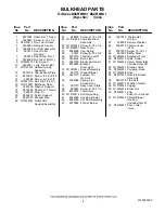 Предварительный просмотр 6 страницы Maytag MGDE500WJ1 Parts List