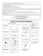 Предварительный просмотр 4 страницы Maytag MGDX5SPAW0 Installation Instructions Manual