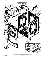 Предварительный просмотр 3 страницы Maytag MGDZ400TQ0 Parts List