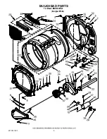 Предварительный просмотр 5 страницы Maytag MGDZ400TQ0 Parts List